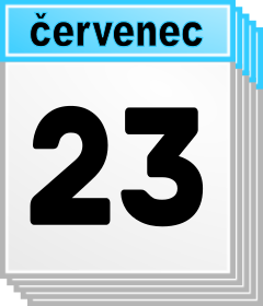 23. ervenec - Kdo kdy slav svtek, jmeniny? 