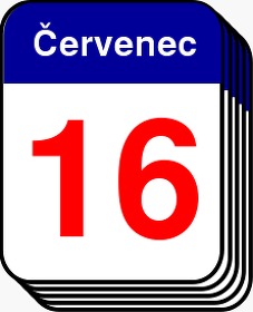 16. ervenec - Kdo kdy slav svtek, jmeniny? 