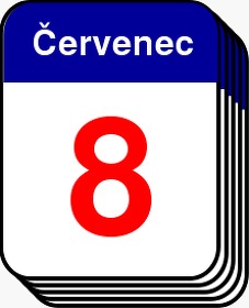 8. ervenec - Kdo kdy slav svtek, jmeniny? 