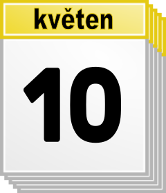 10. kvten - Kdo kdy slav svtek, jmeniny? 