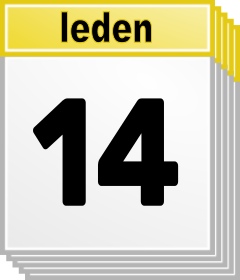 14. leden - Kdo kdy slav svtek, jmeniny? 