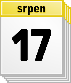 17. srpen - Kdo kdy slav svtek, jmeniny? 