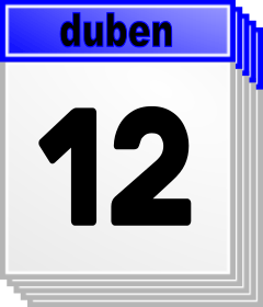 12. duben - Kdo kdy slav svtek, jmeniny? 
