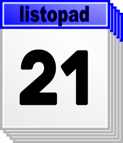 21. listopad - Kdo kdy slav svtek, jmeniny? 