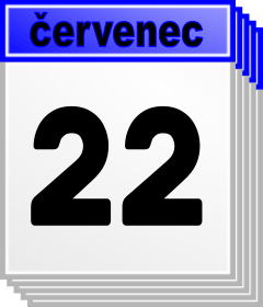 22. ervenec - Kdo kdy slav svtek, jmeniny? 