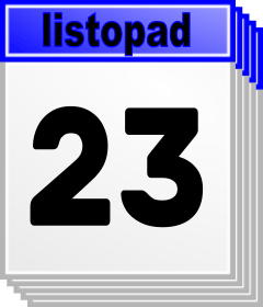 23. listopad - Kdo kdy slav svtek, jmeniny? 