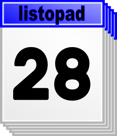 28. listopad - Kdo kdy slav svtek, jmeniny? 