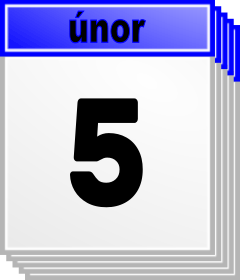 5. nor - Kdo kdy slav svtek, jmeniny? 