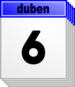 6. duben - Kdo kdy slav svtek, jmeniny? 