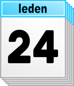 24. leden - Kdo kdy slav svtek, jmeniny? 