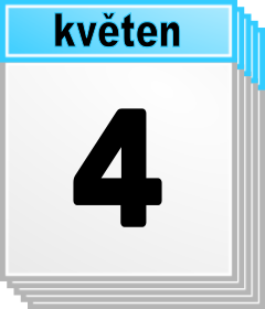 4. kvten - Kdo kdy slav svtek, jmeniny? 