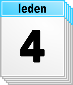 4. leden - Kdo kdy slav svtek, jmeniny? 