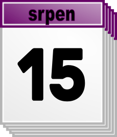 15. srpen - Kdo kdy slav svtek, jmeniny? 