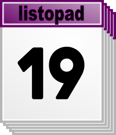 19. listopad - Kdo kdy slav svtek, jmeniny? 