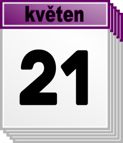 21. kvten - Kdo kdy slav svtek, jmeniny? 