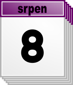 8. srpen - Kdo kdy slav svtek, jmeniny? 