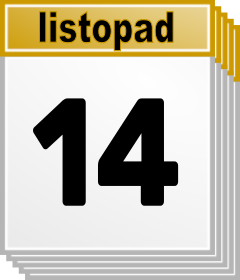 14. listopad - Kdo kdy slav svtek, jmeniny? 