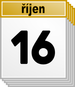 16. jen - Kdo kdy slav svtek, jmeniny? 