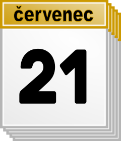 21. ervenec - Kdo kdy slav svtek, jmeniny? 