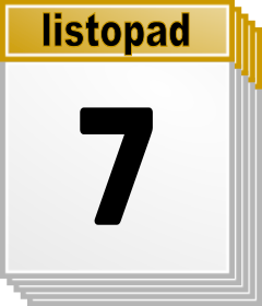 7. listopad - Kdo kdy slav svtek, jmeniny? 