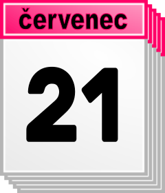 21. ervenec - Kdo kdy slav svtek, jmeniny? 
