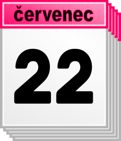 22. ervenec - Kdo kdy slav svtek, jmeniny? 