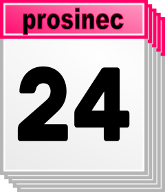 24. prosinec - Kdo kdy slav svtek, jmeniny? 