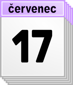 17. ervenec - Kdo kdy slav svtek, jmeniny? 