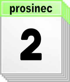 2. prosinec - Kdo kdy slav svtek, jmeniny? 